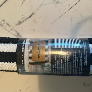 Hobby Lobby Black and White Welcome Door Mat